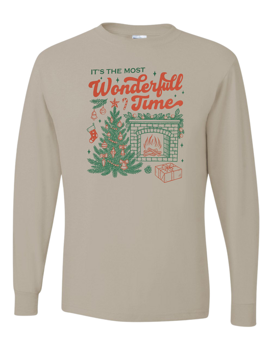 Wonderful Time Fireplace Long Sleeve