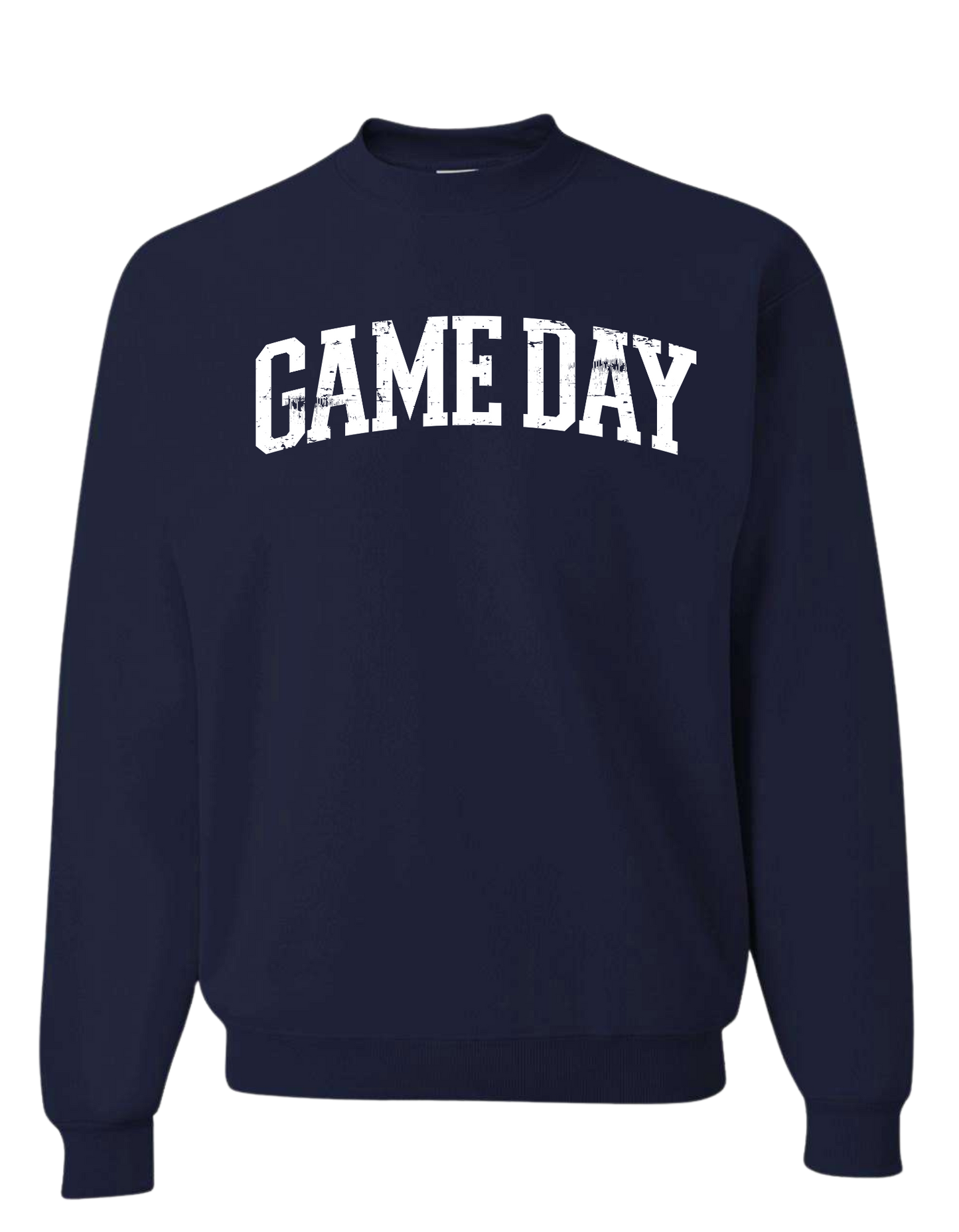 GAME DAY Arched Logo Crewneck