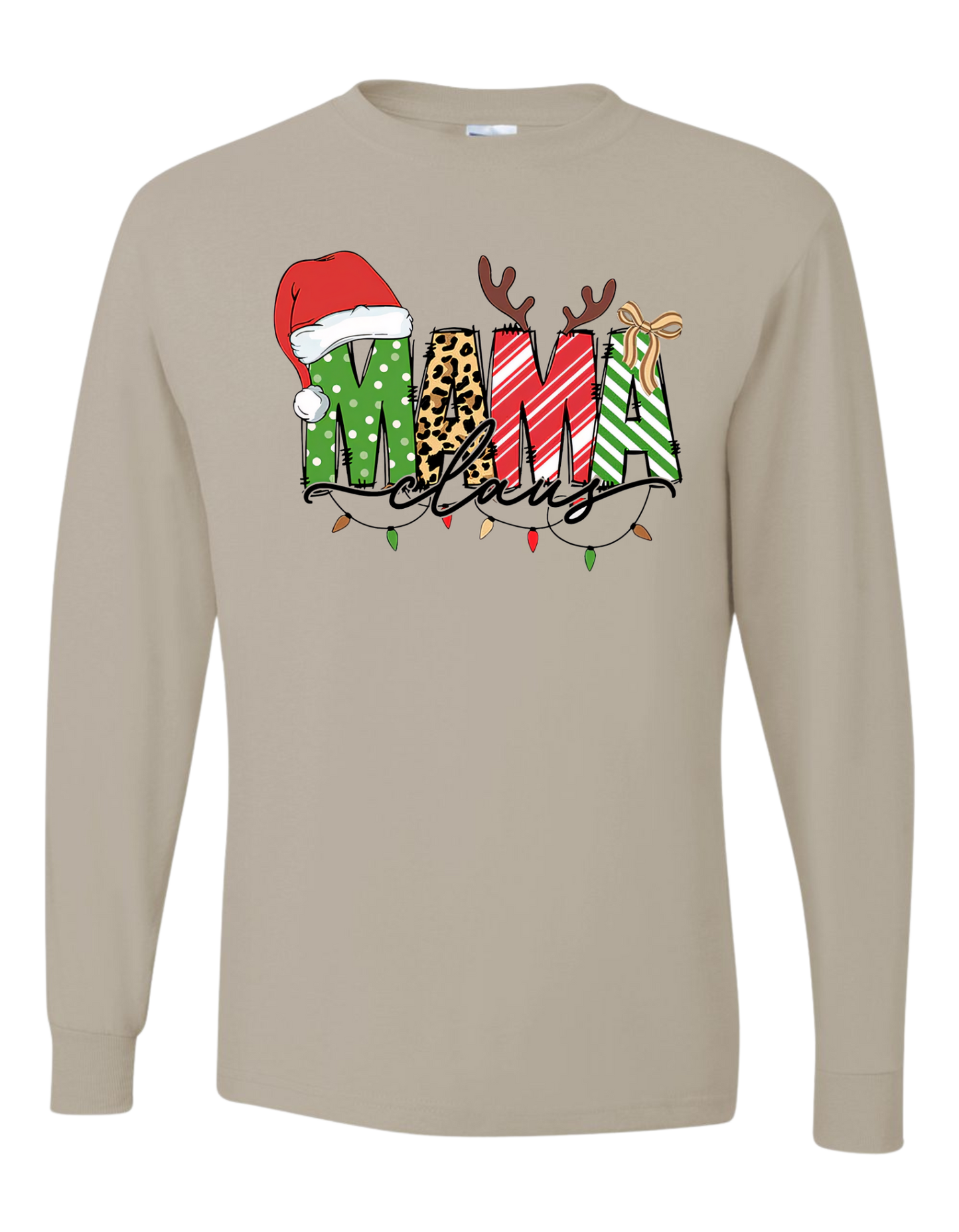 Mama/Mini Claus Long Sleeve