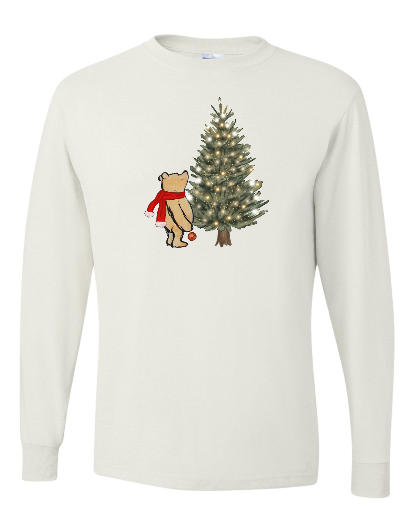 Winnie Christmas Tree Long Sleeve