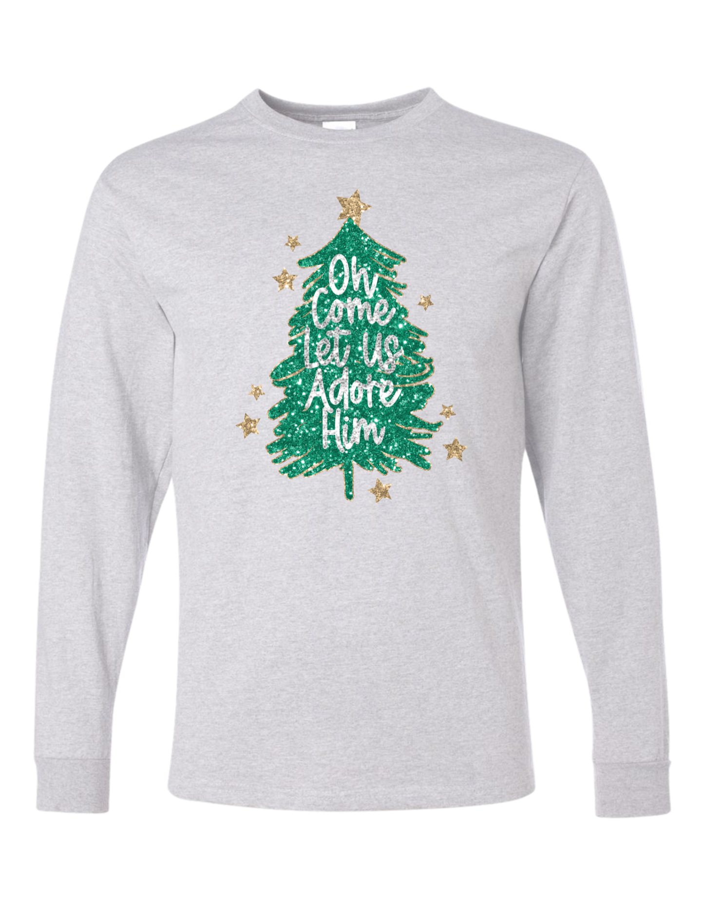 Oh Come Let Us Adore Him Long Sleeve