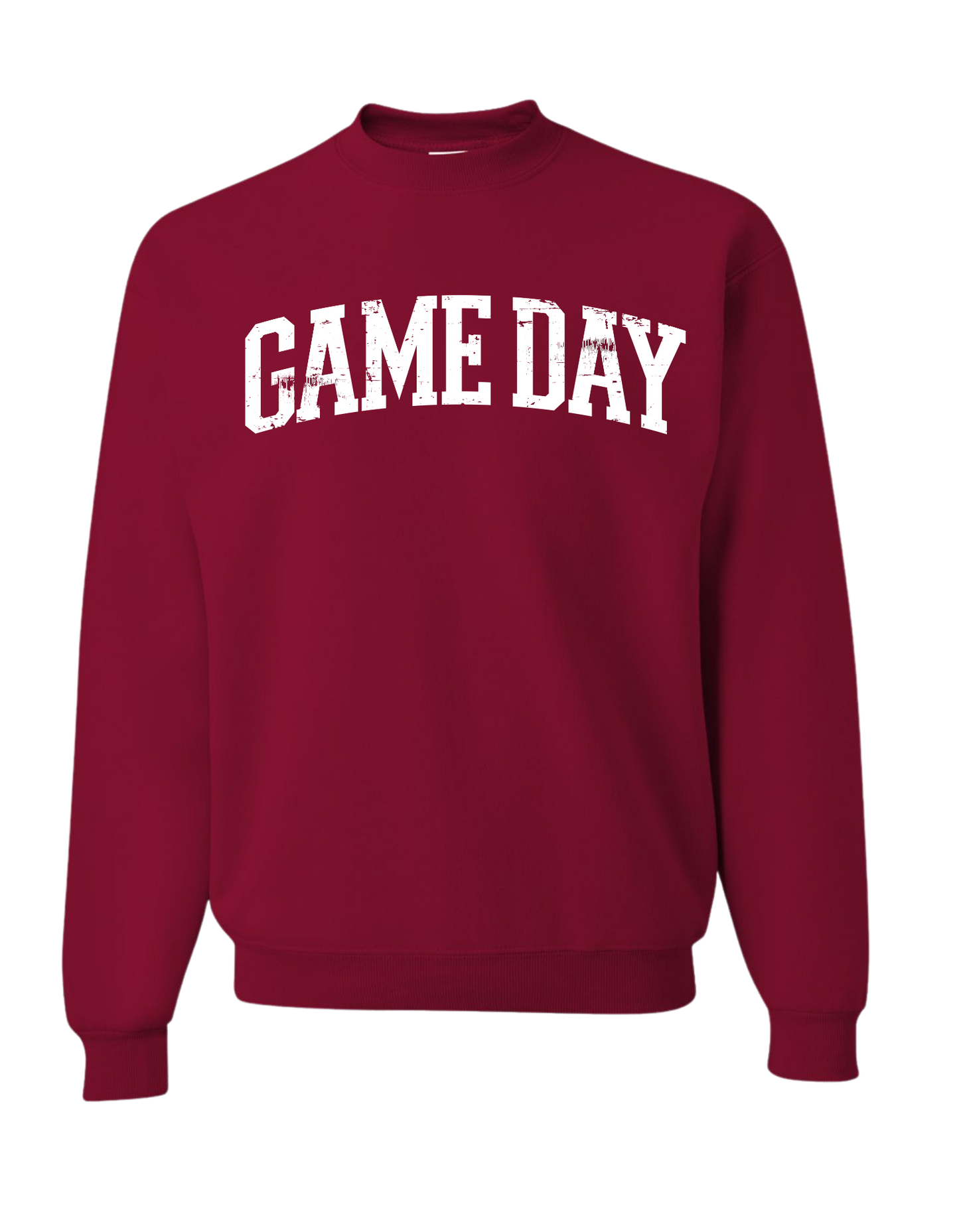 GAME DAY Arched Logo Crewneck