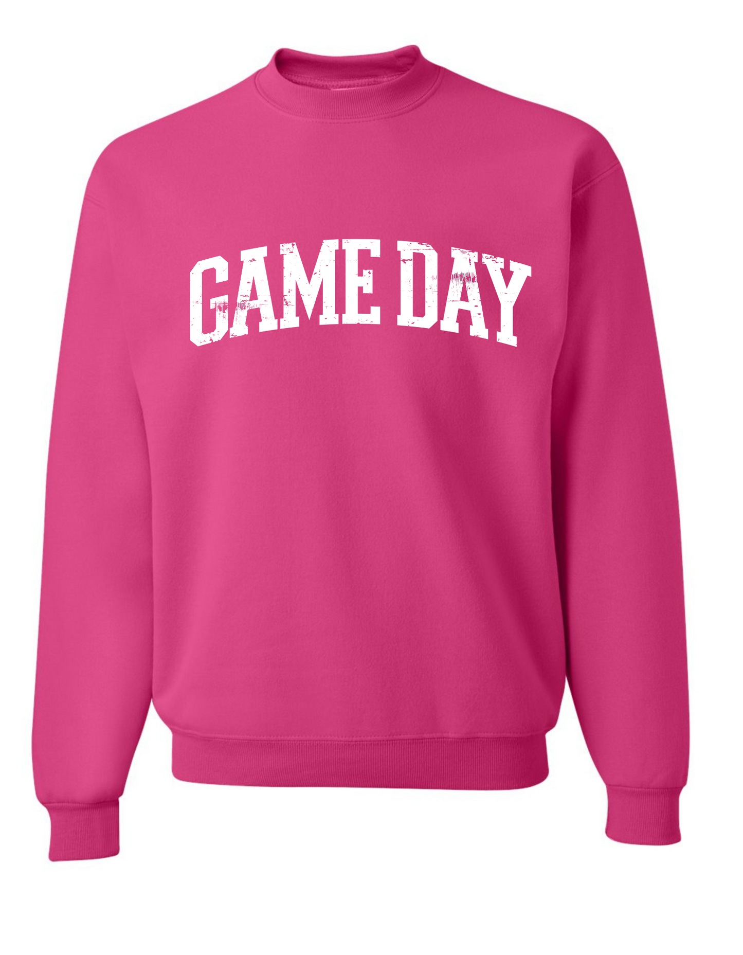 GAME DAY Arched Logo Crewneck