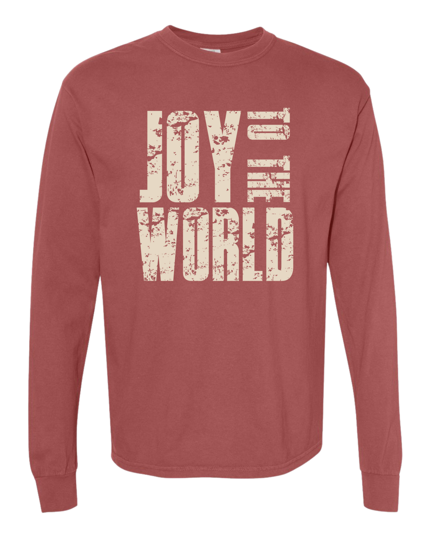 Joy to the World Comfort Colors Long Sleeve
