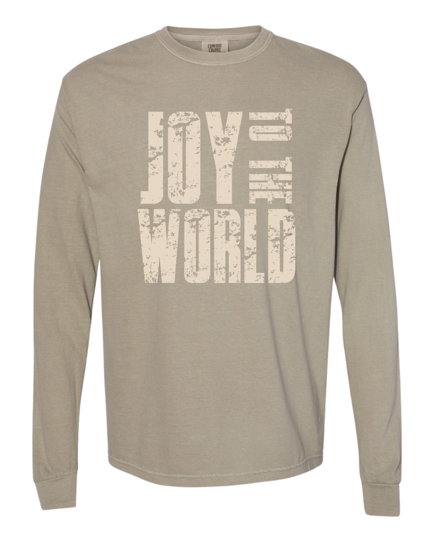 Joy to the World Comfort Colors Long Sleeve