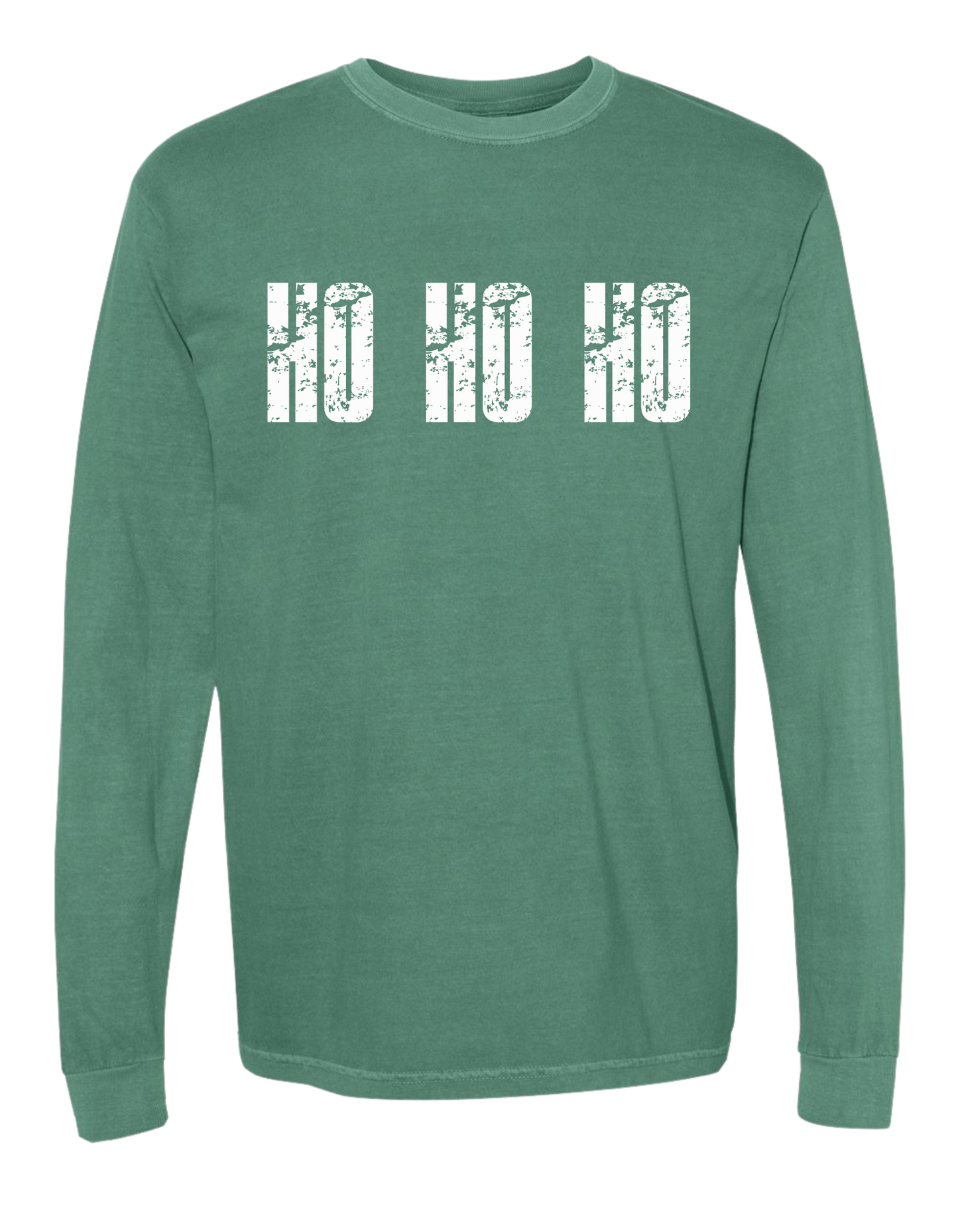 Ho Ho Ho Comfort Colors Long Sleeve