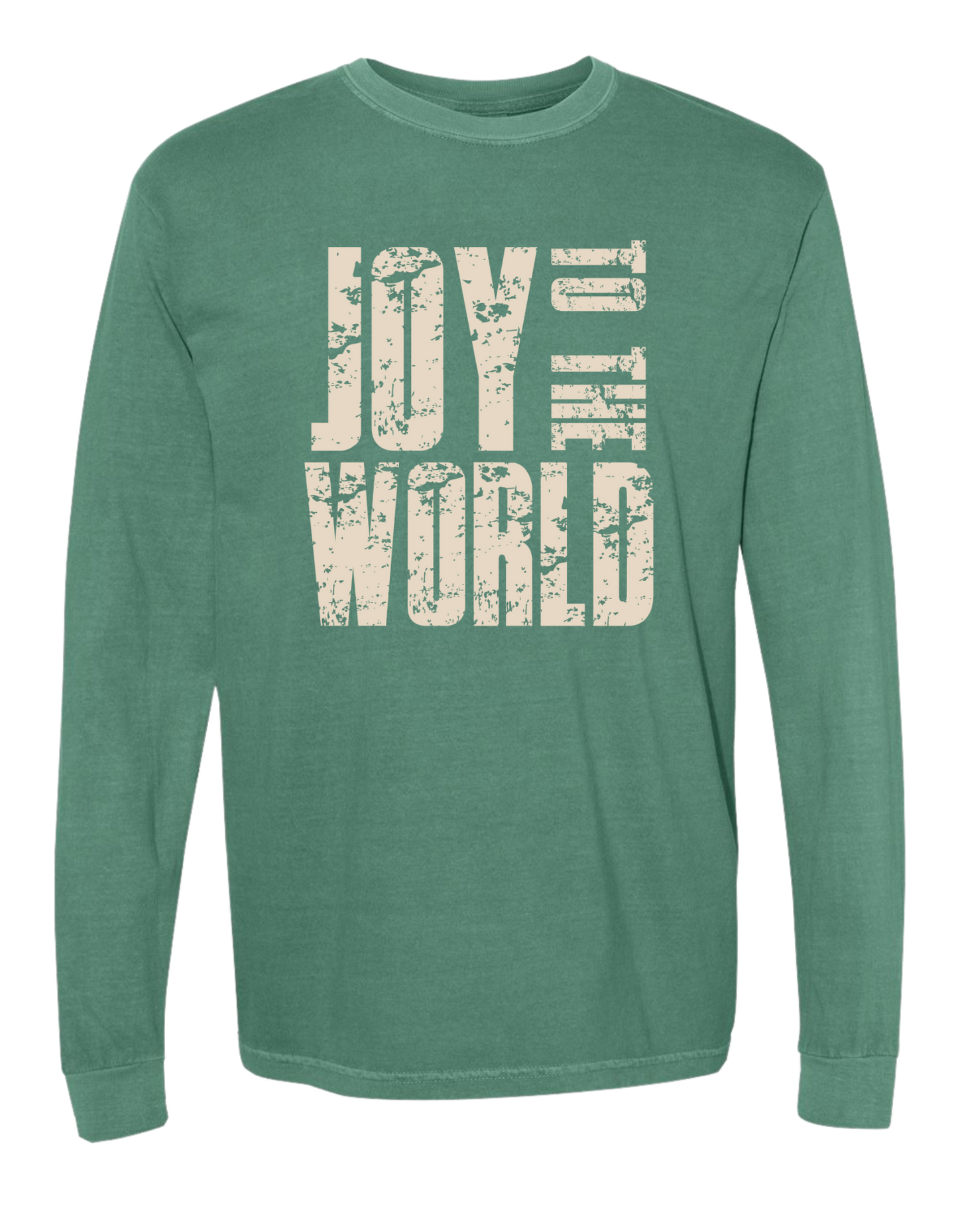 Joy to the World Comfort Colors Long Sleeve