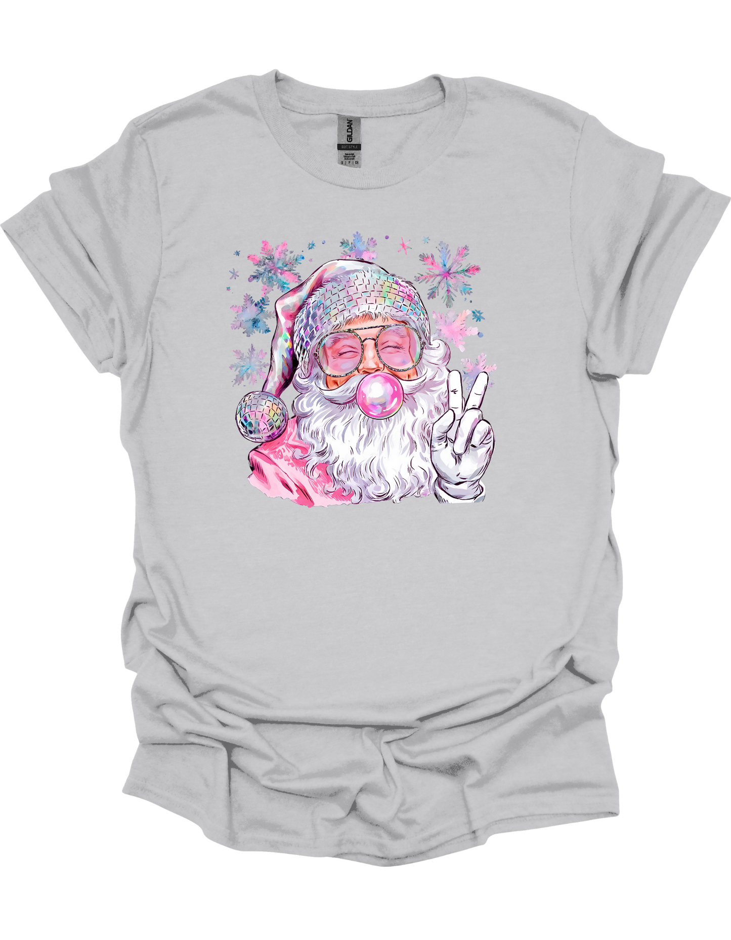 Bubblegum Santa T-Shirt