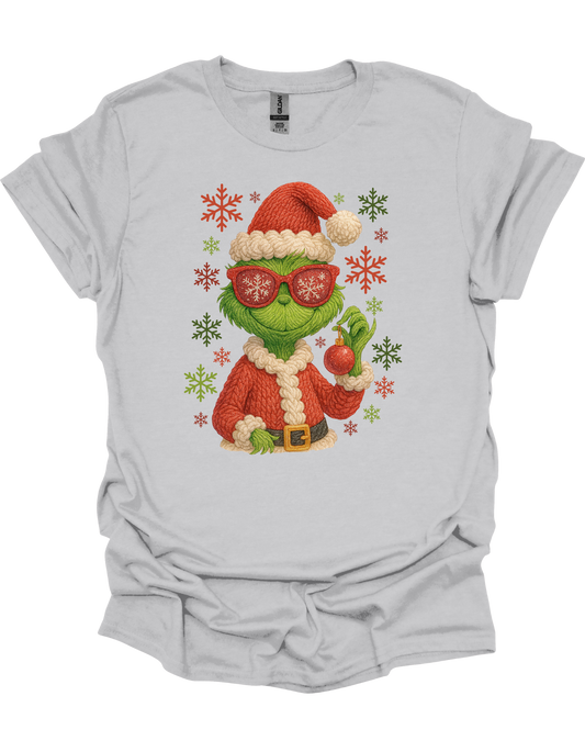 Grinch Snowflakes T-Shirt