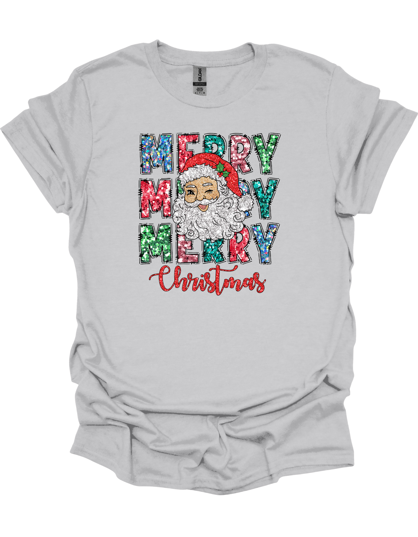 Santa Merry Christmas T-Shirt