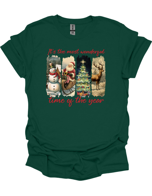 Vintage It's The Most Wonderful Time T-Shirt