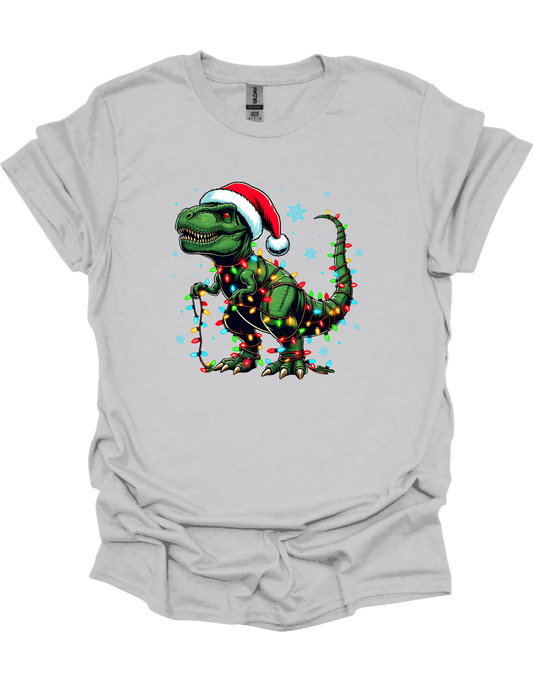 Christmas T-Rex T-Shirt