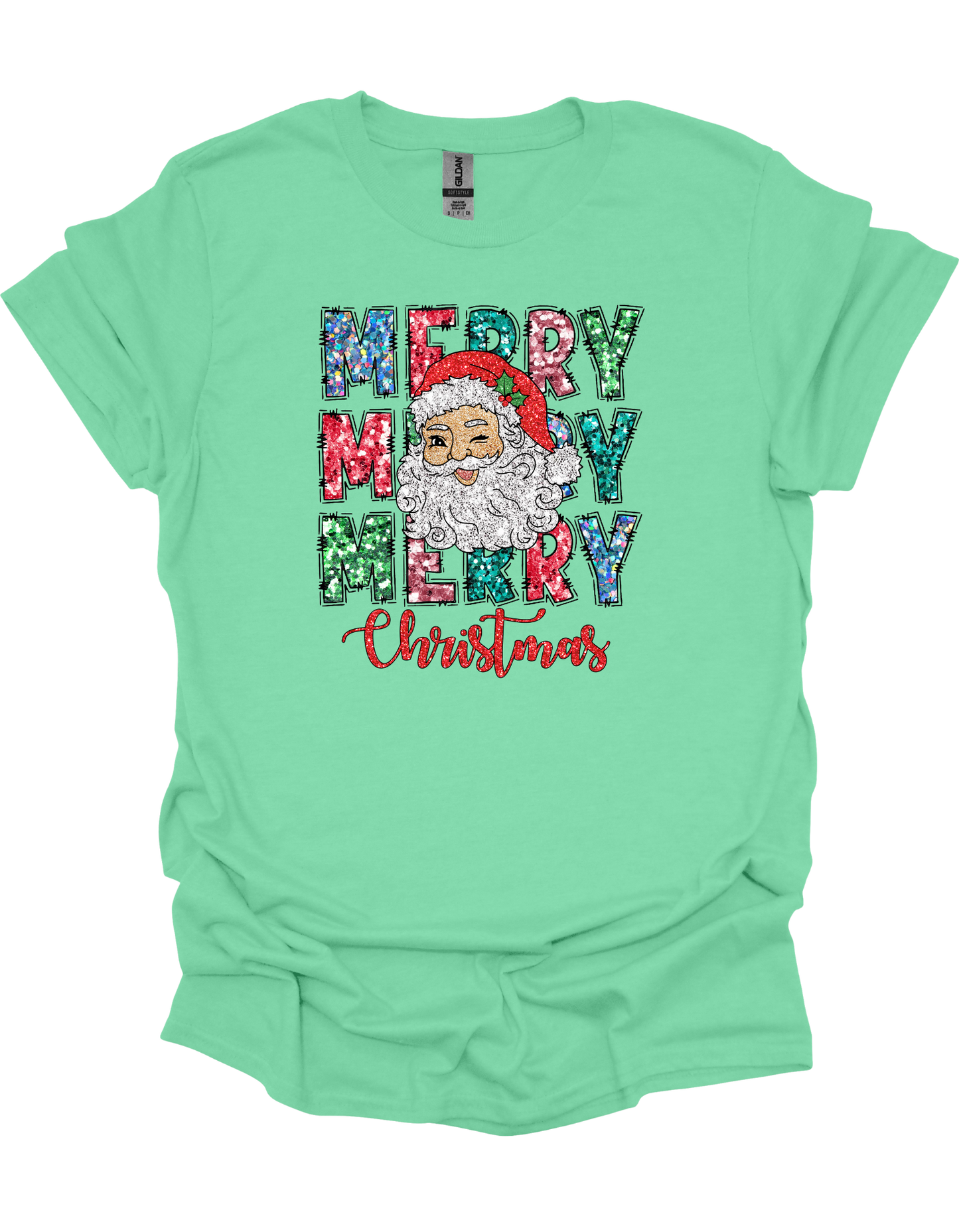 Santa Merry Christmas T-Shirt