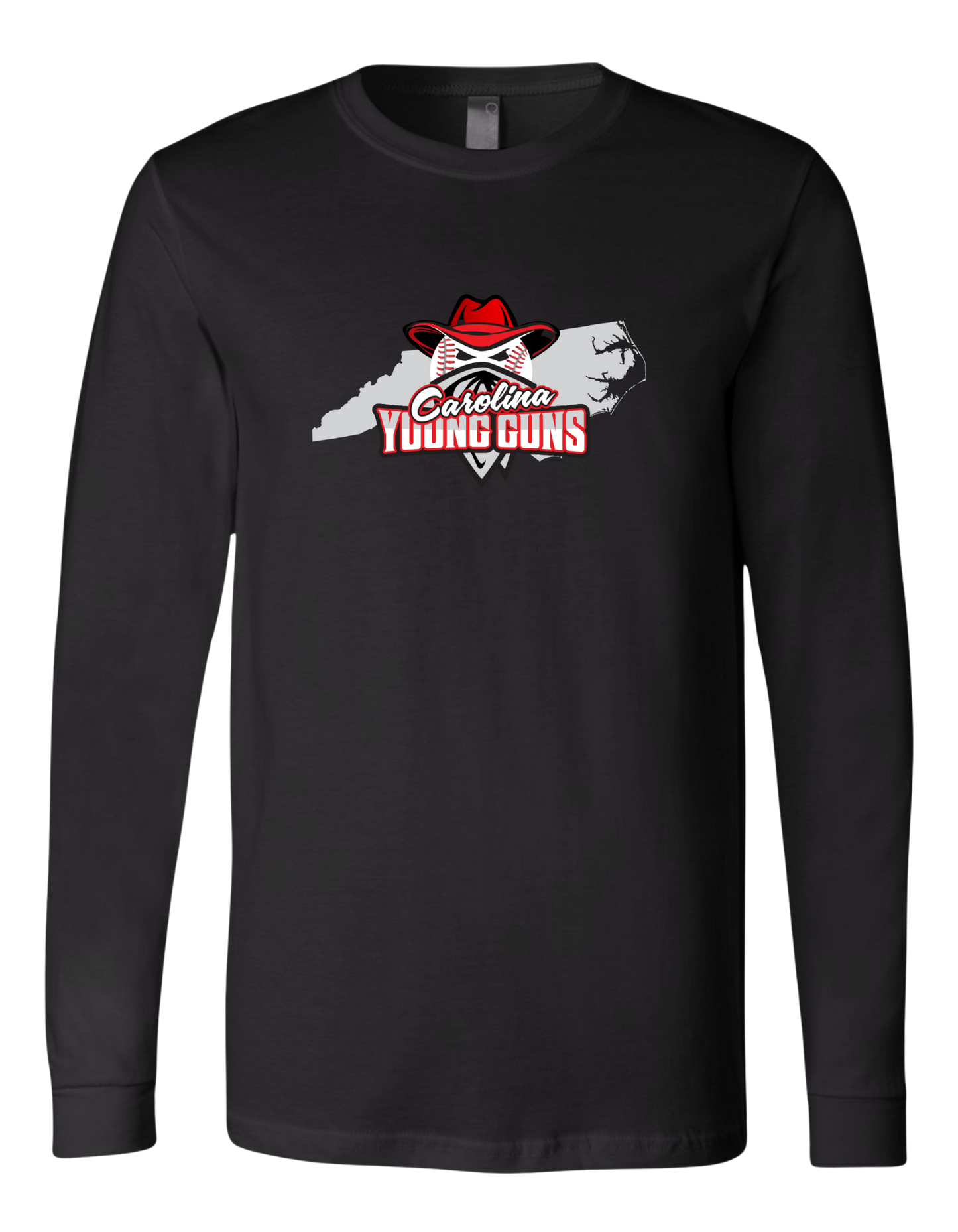 Carolina Young Guns Logo Long Sleeve