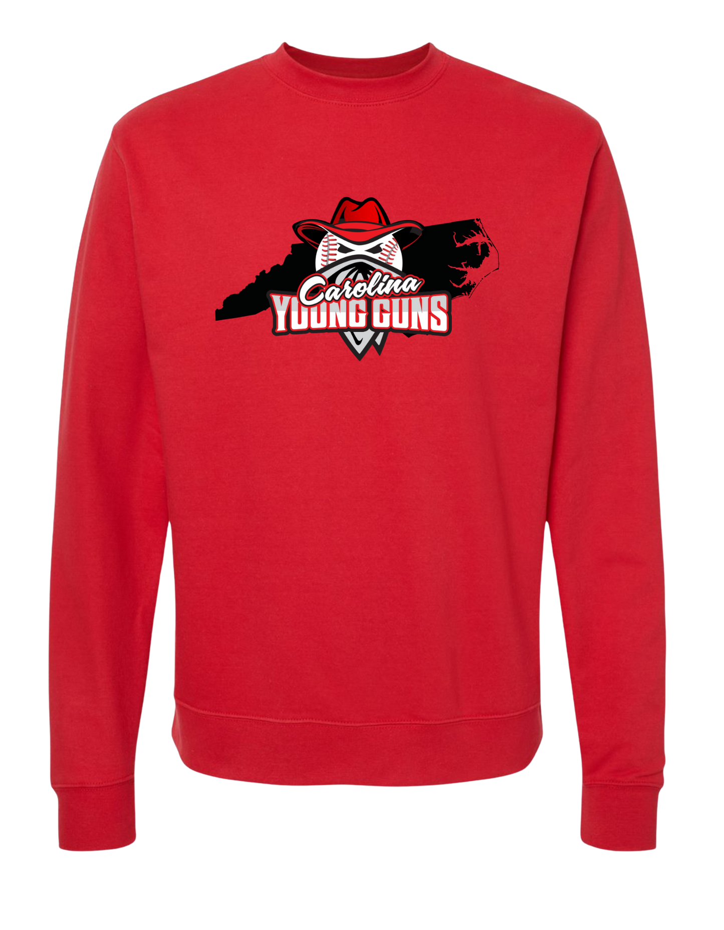 Carolina Young Guns Logo Crewneck