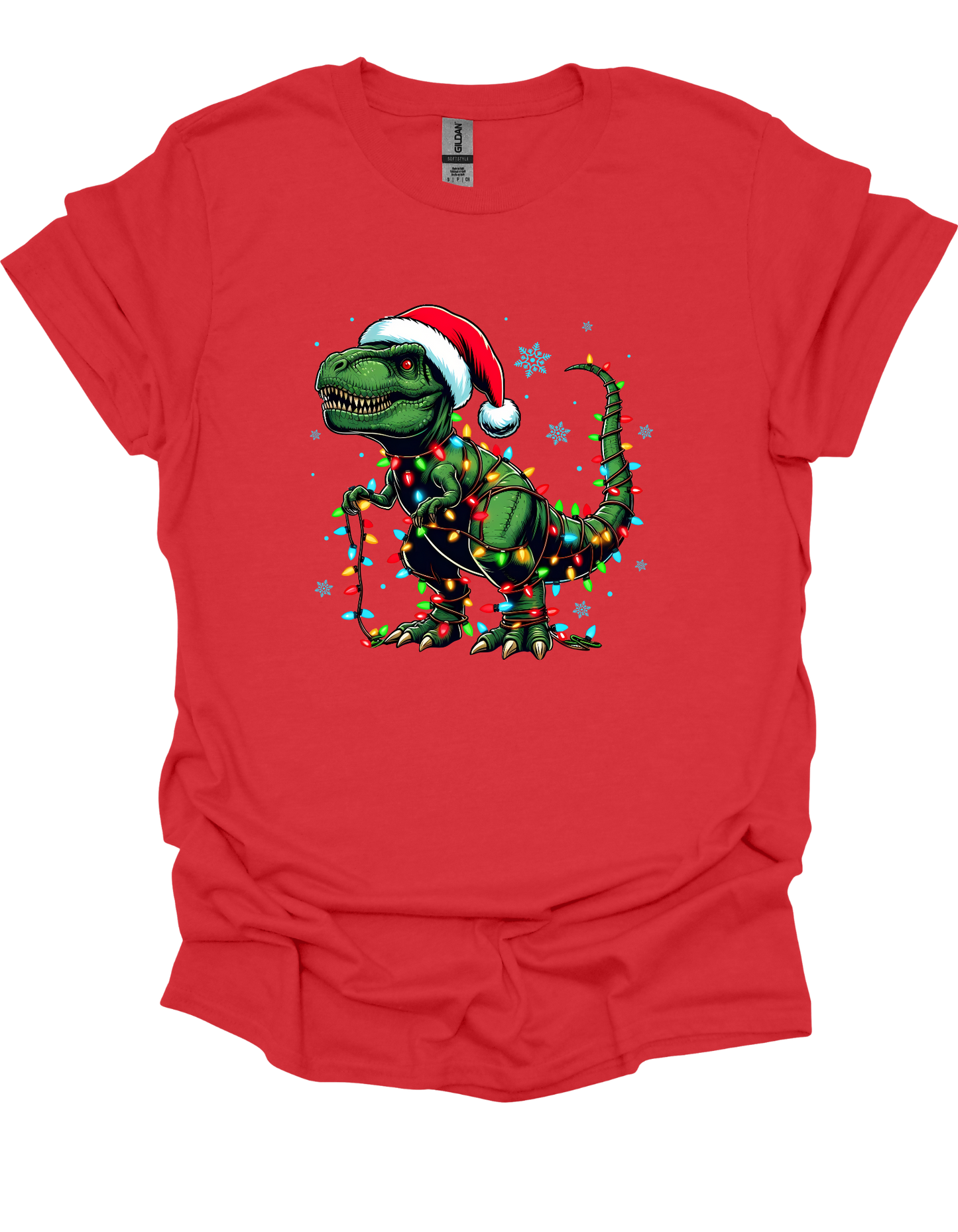 Christmas T-Rex T-Shirt