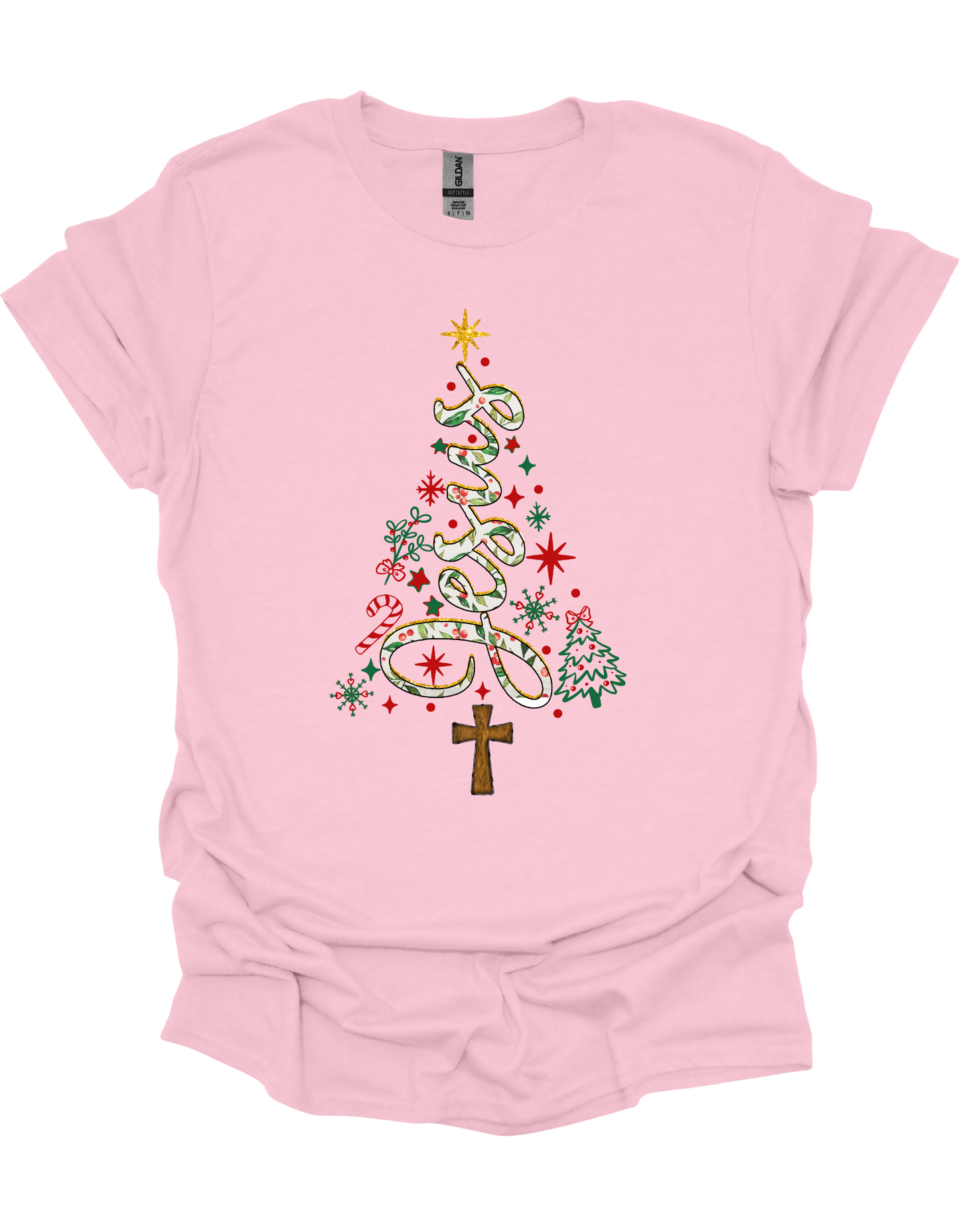 Jesus Christmas Tree T-Shirt