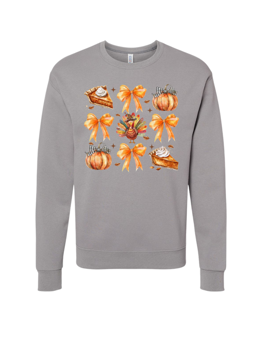 Thanksgiving Coquette Crewneck