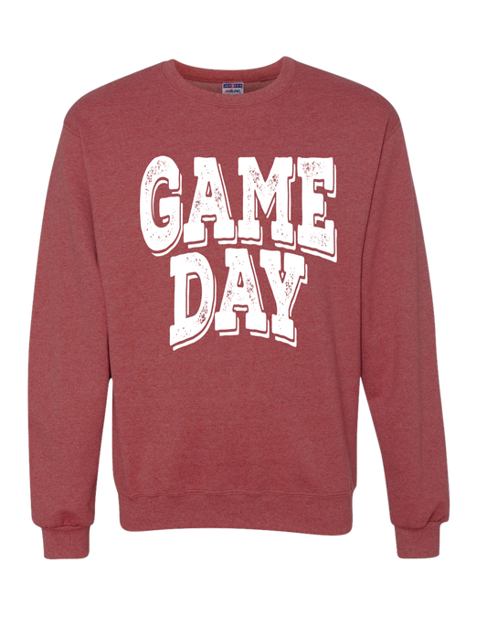 GAME DAY Large Logo Crewneck
