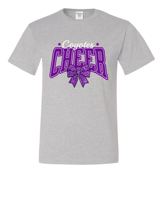 Coyotes Cheer Bow T-Shirt