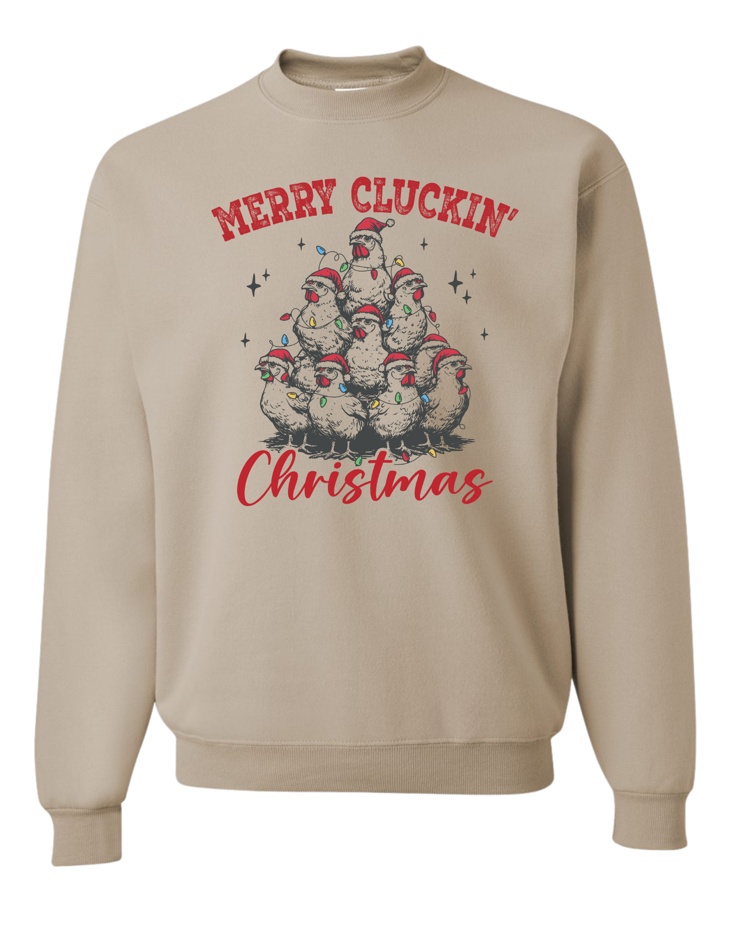Merry Cluckin' Christmas Crewneck