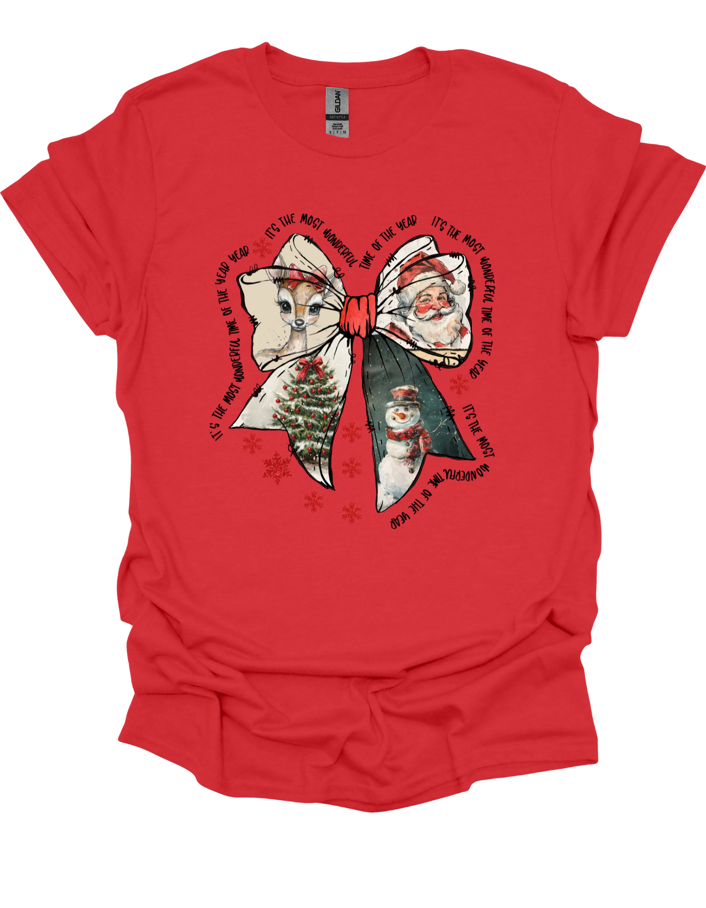 It's the Most Wonderful Time Bow T-Shirt