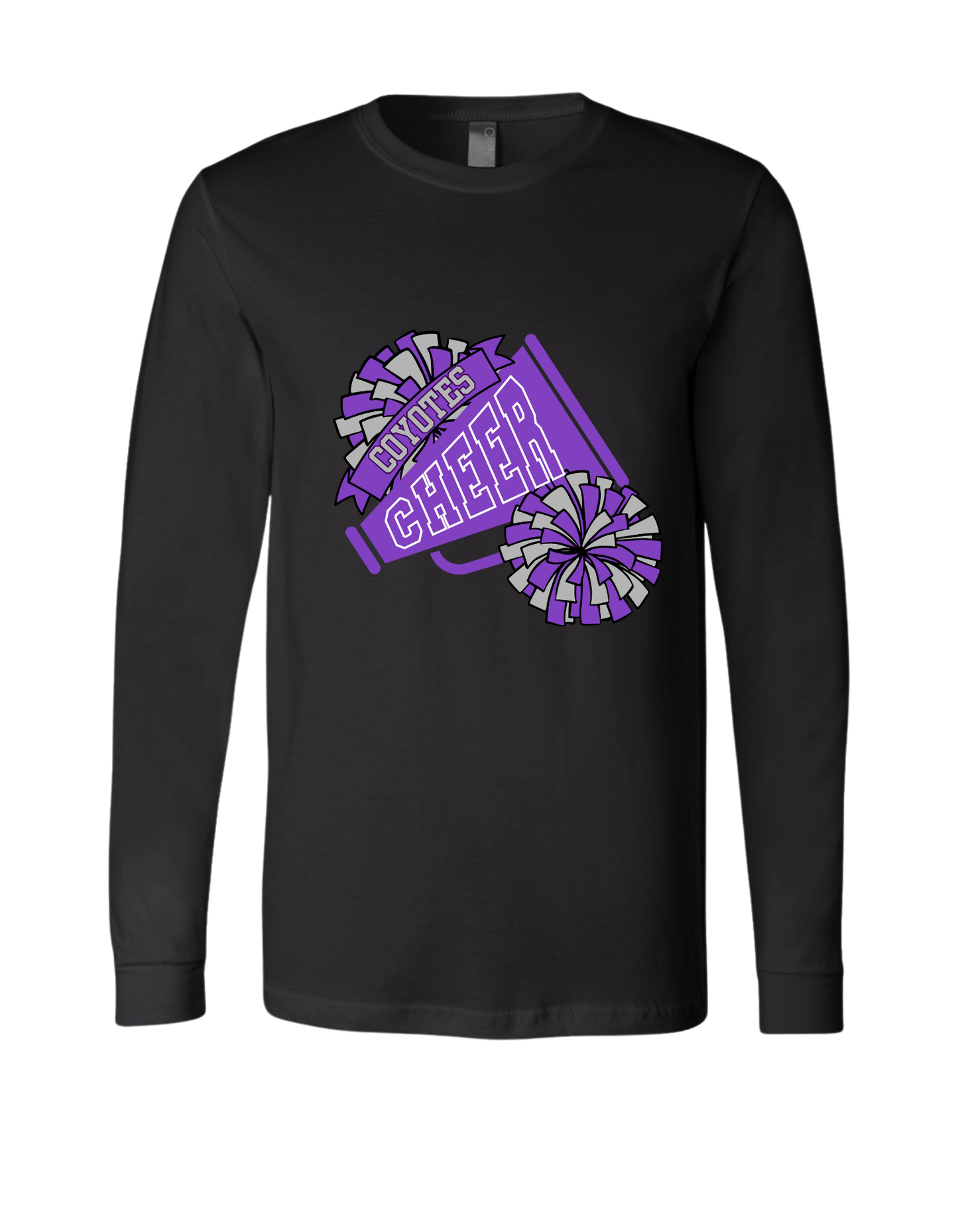 Coyotes Cheer Pom Long Sleeve