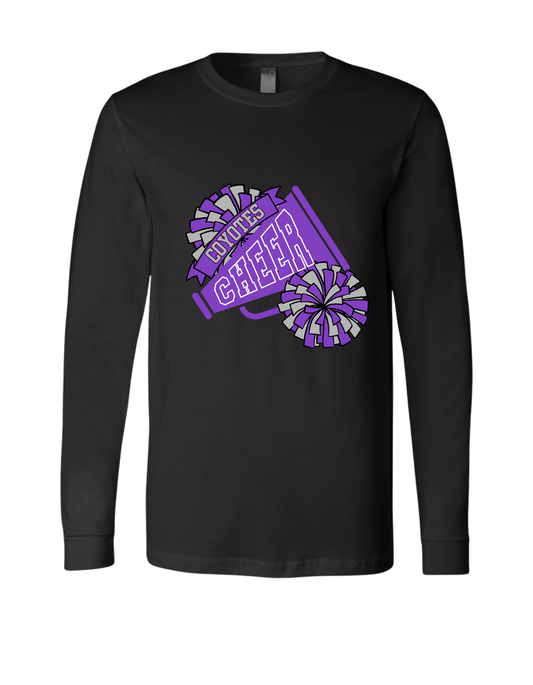 Coyotes Cheer Pom Long Sleeve
