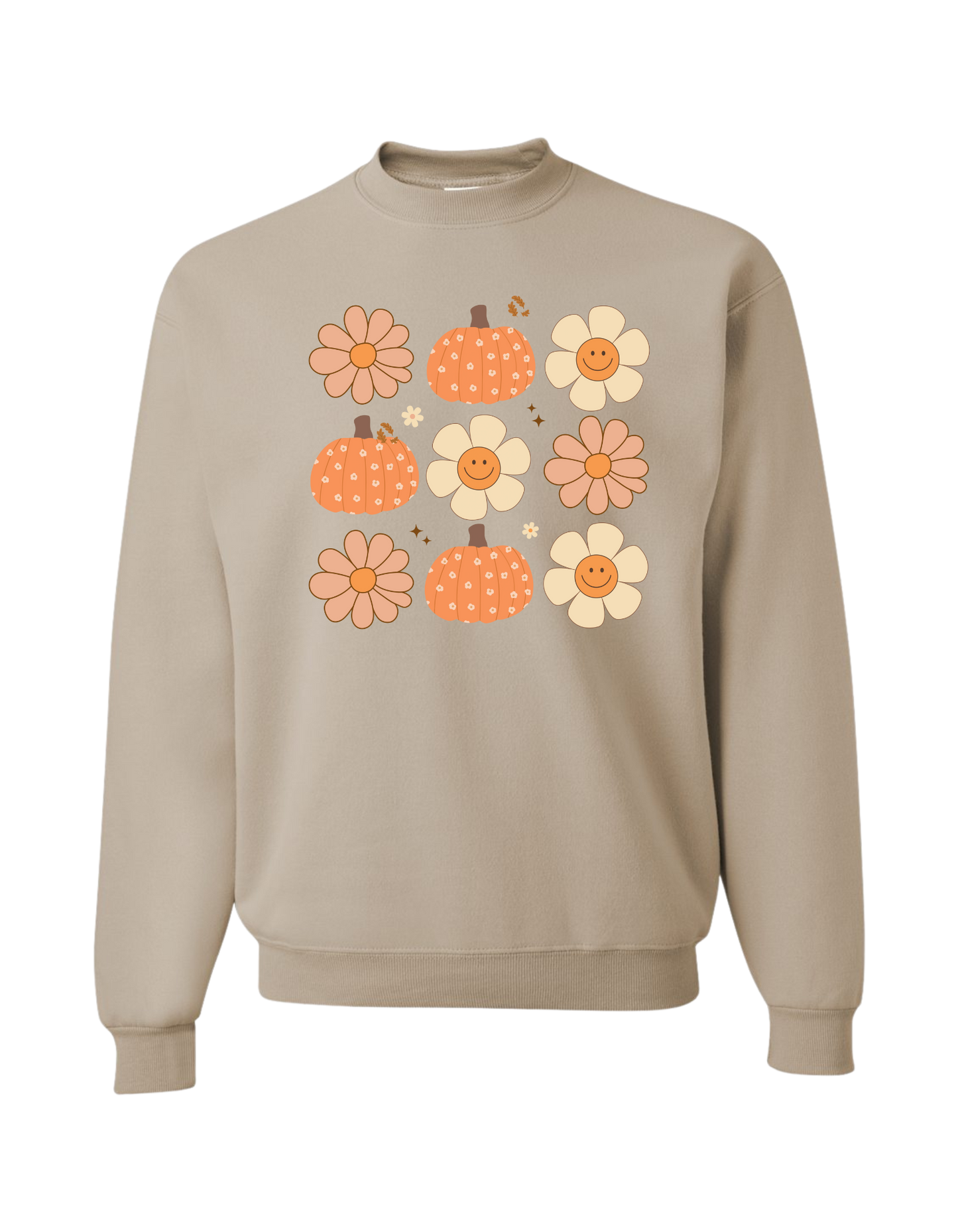 Simple Pumpkin Coquette Crewneck