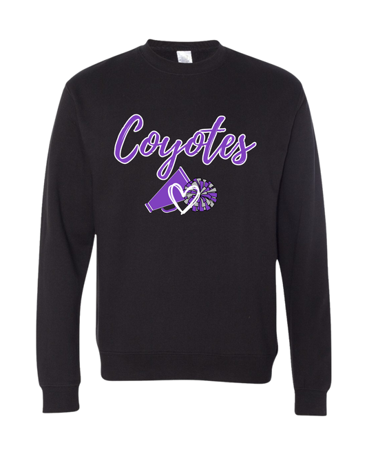 Coyotes Cheer Crewneck