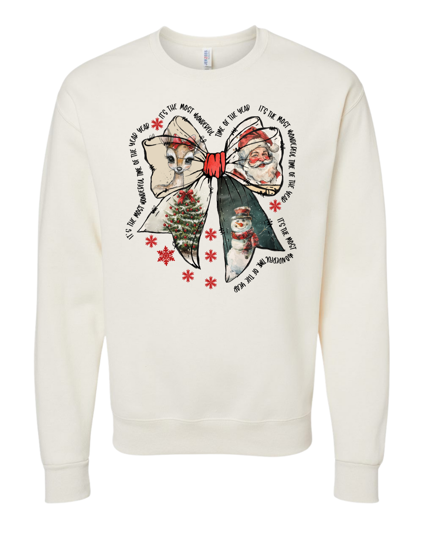 It's the Most Wonderful Time Bow Crewneck