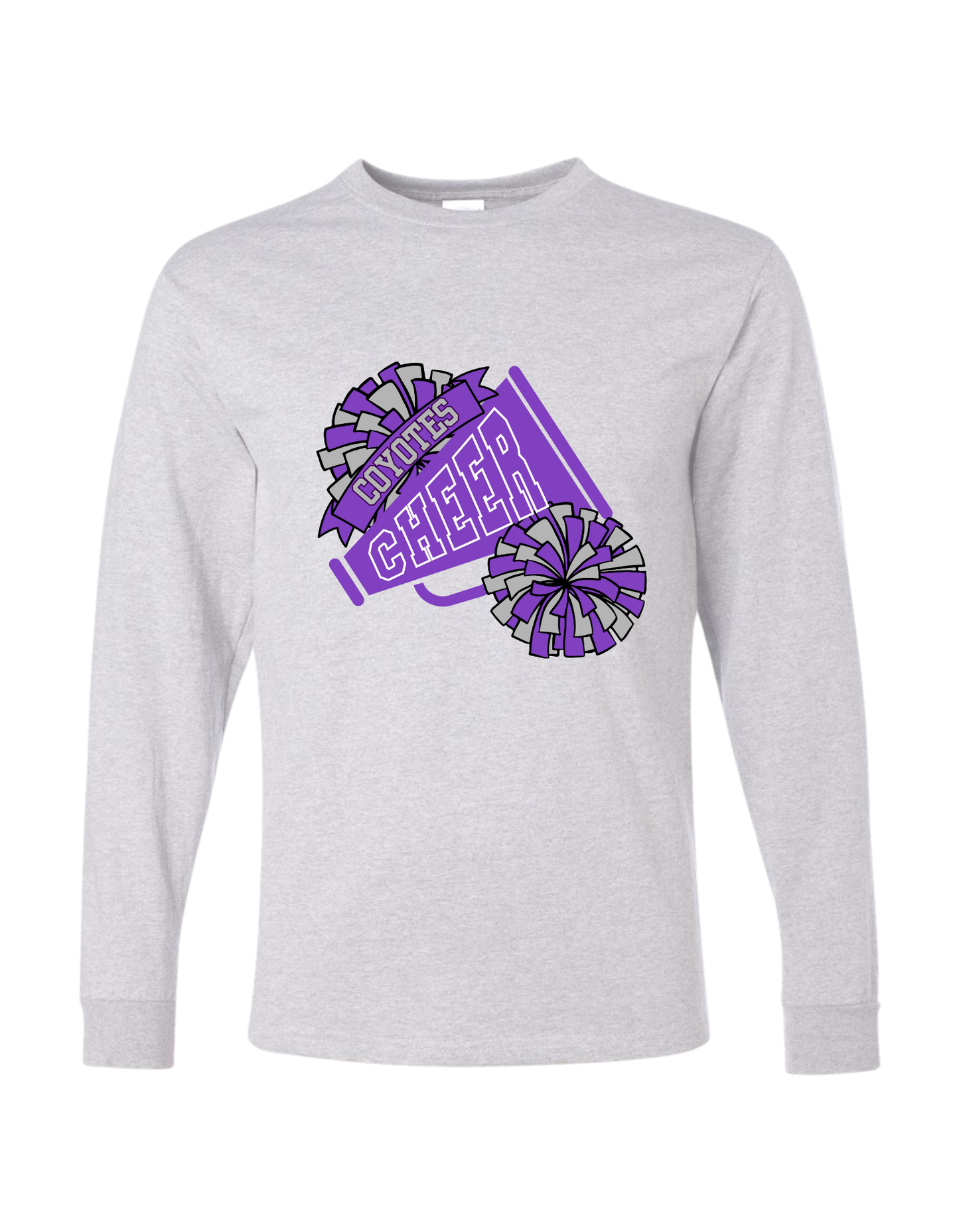 Coyotes Cheer Pom Long Sleeve