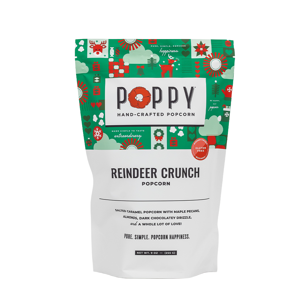 POPPY POPCORN Reindeer Crunch Popcorn