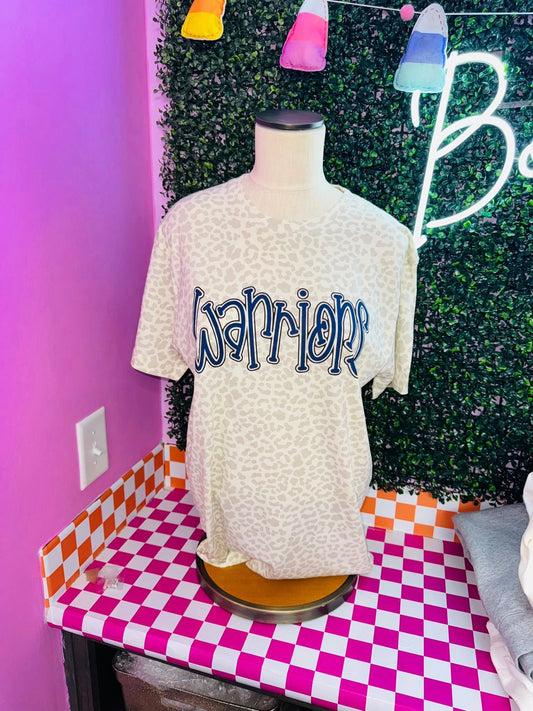 Warriors Leopard T-Shirt