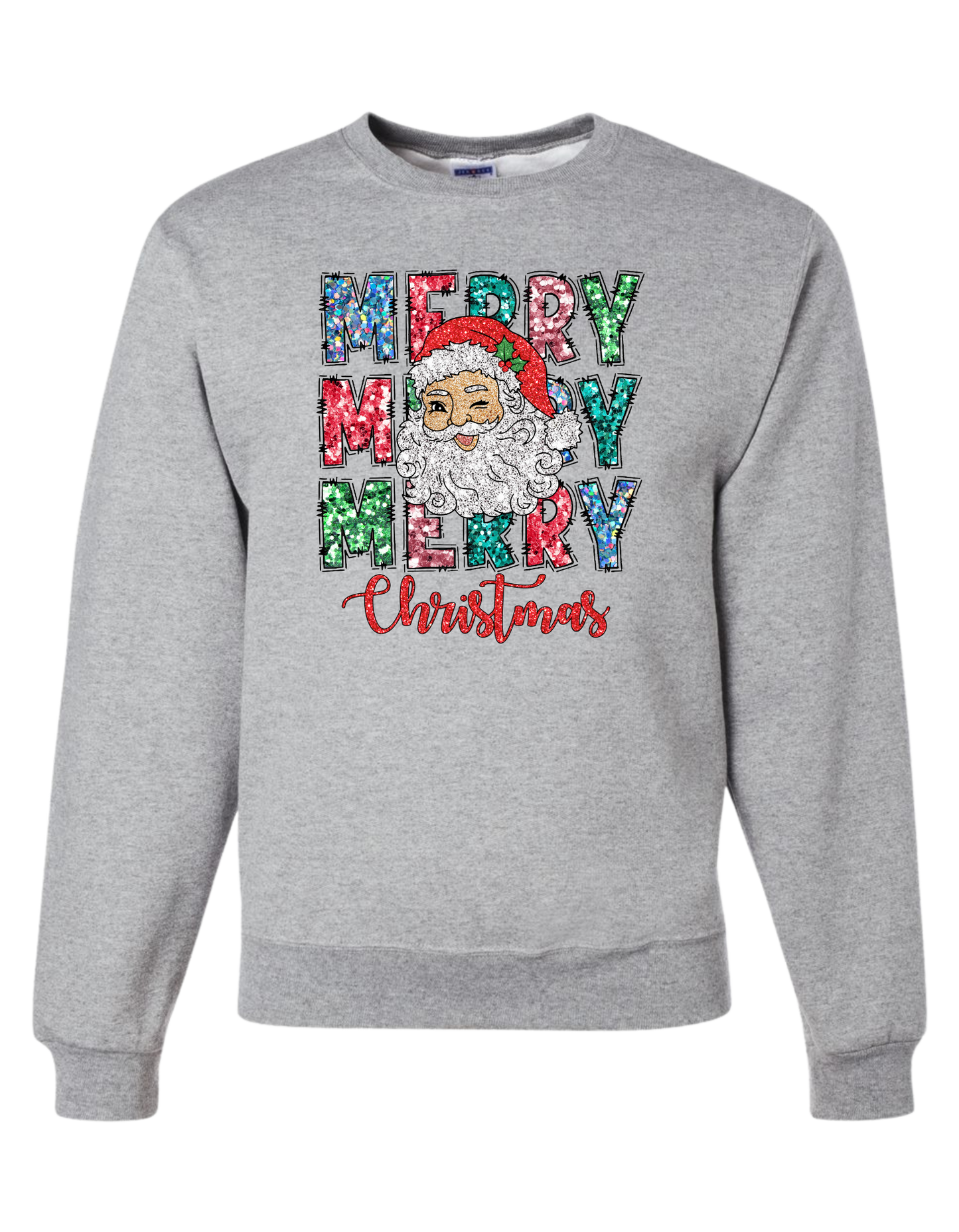 Santa Merry Christmas Crewneck