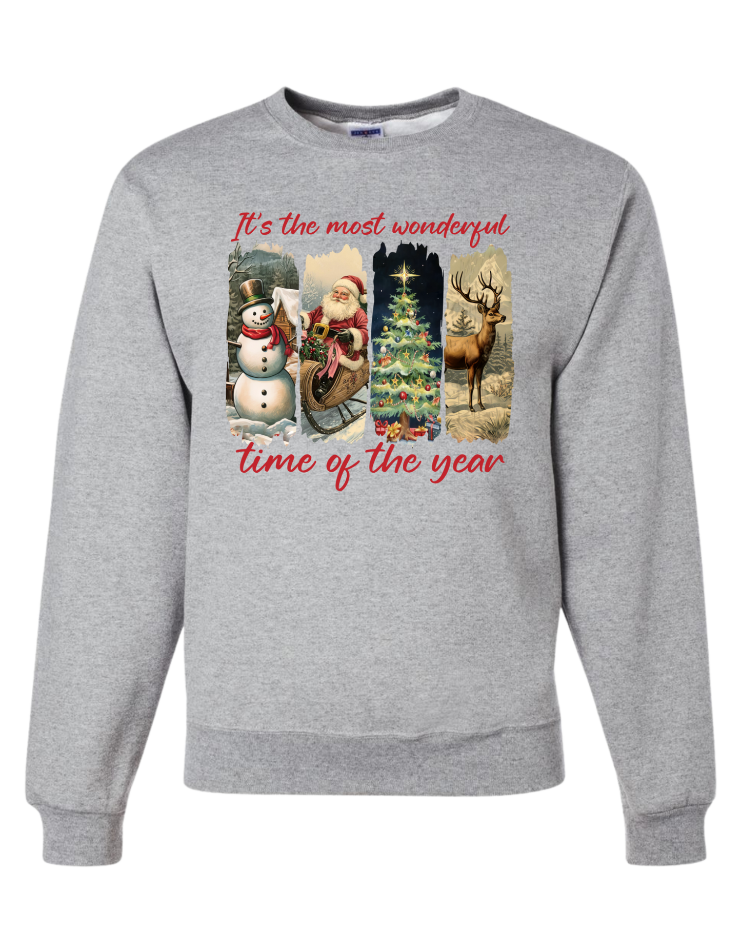 Vintage It's The Most Wonderful Time Crewneck