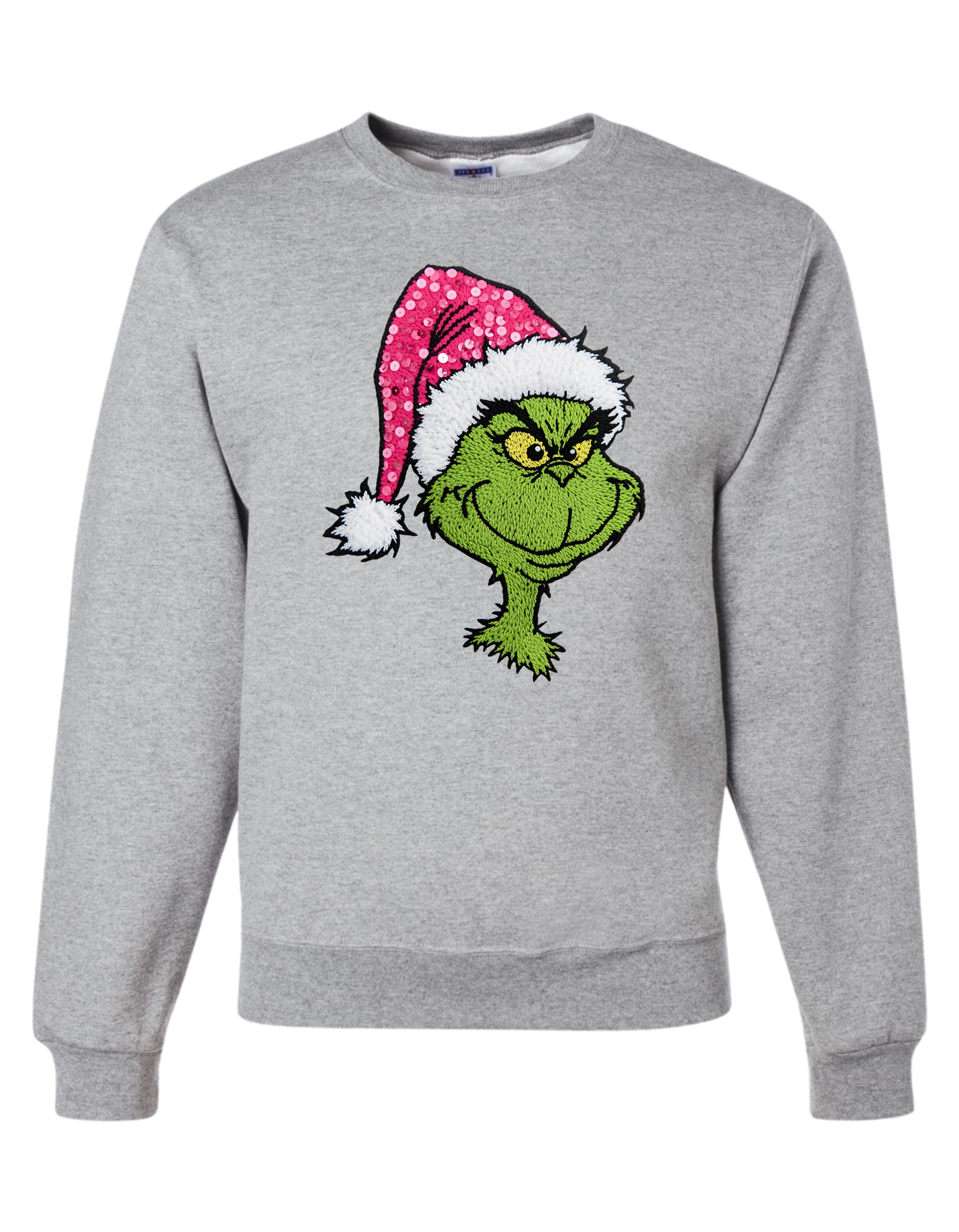Sparkle Grinch Crewneck