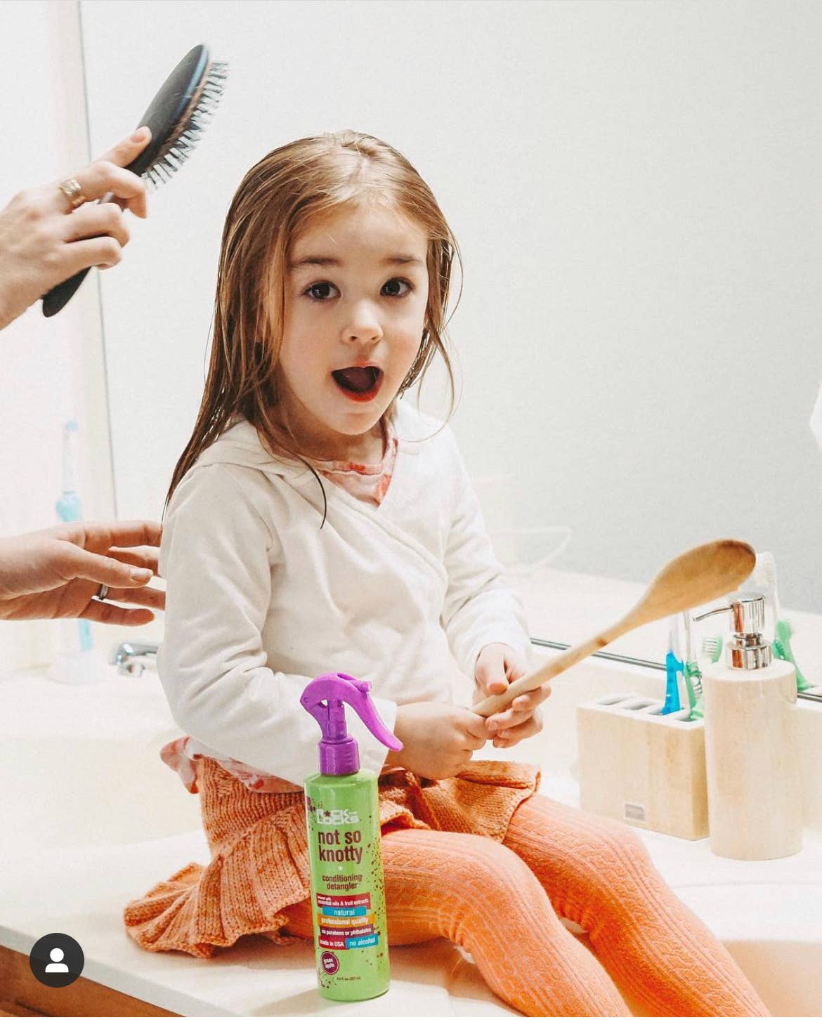 Rock the Locks Not so Knotty - Green Apple Detangler