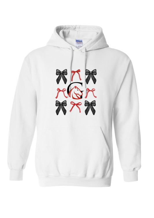 Grace Girls Coquette Bow Hoodie