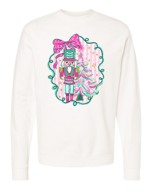 Pink Nutcracker Crewneck