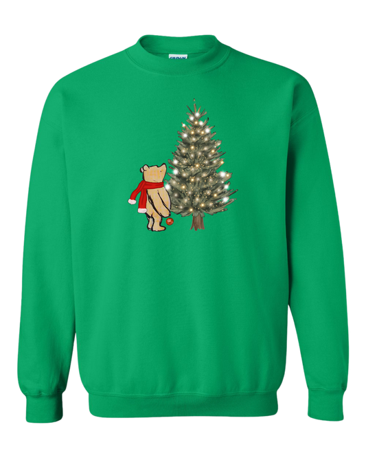 Winnie Christmas Tree Crewneck