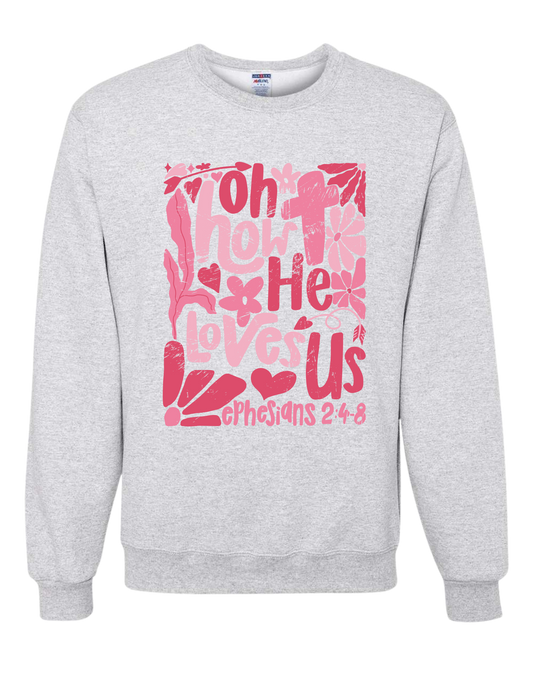 Ephesians 2:4-8 Crewneck