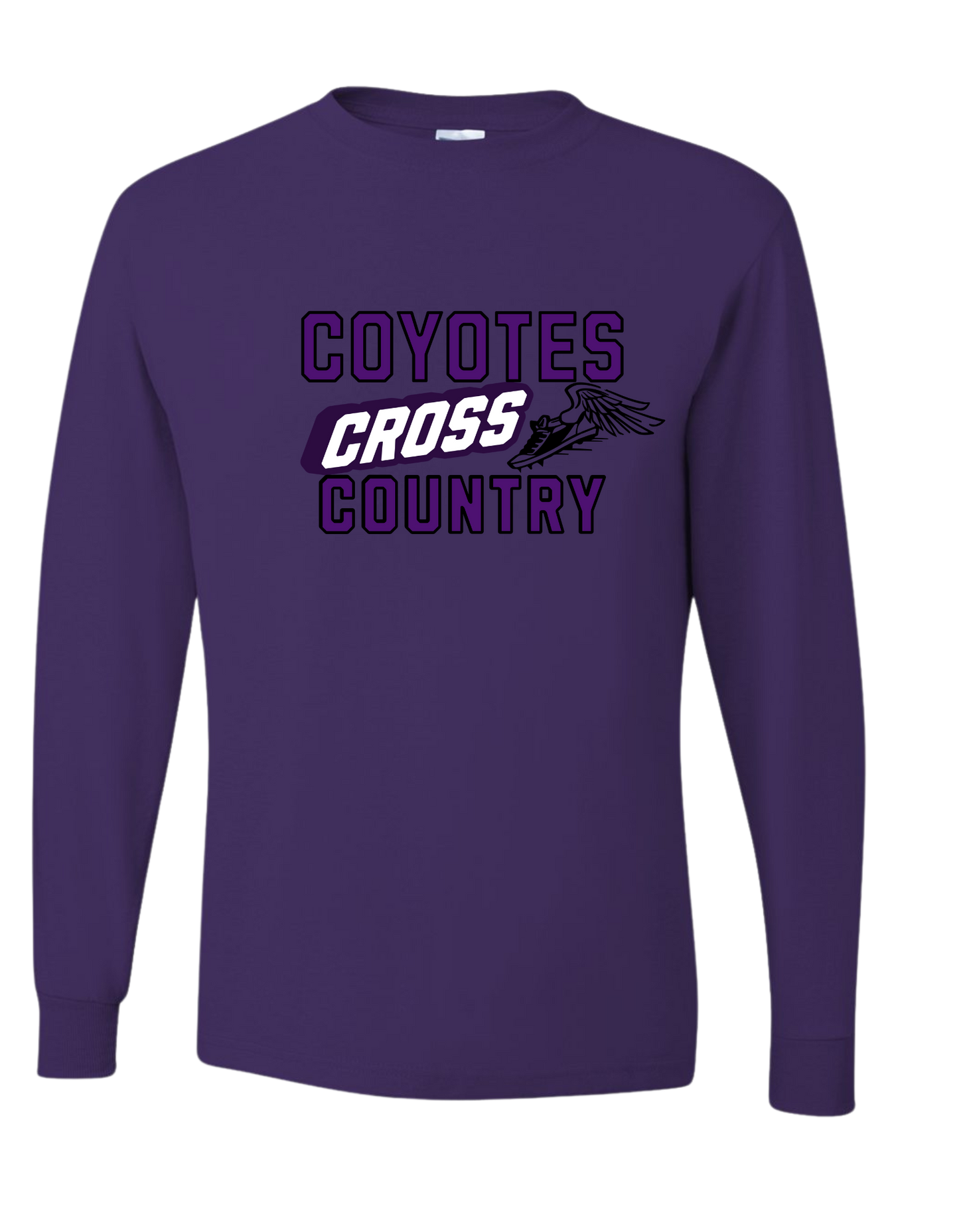 YOUTH - Coyotes Cross Country Long Sleeve Shirt