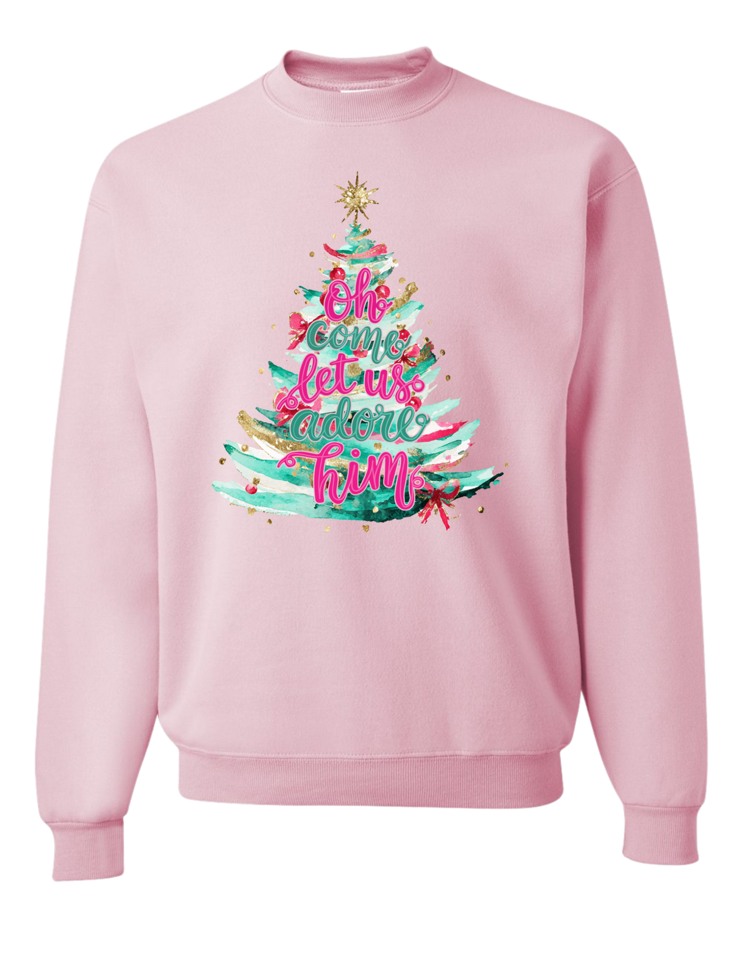 Let Us Adore Him Crewneck