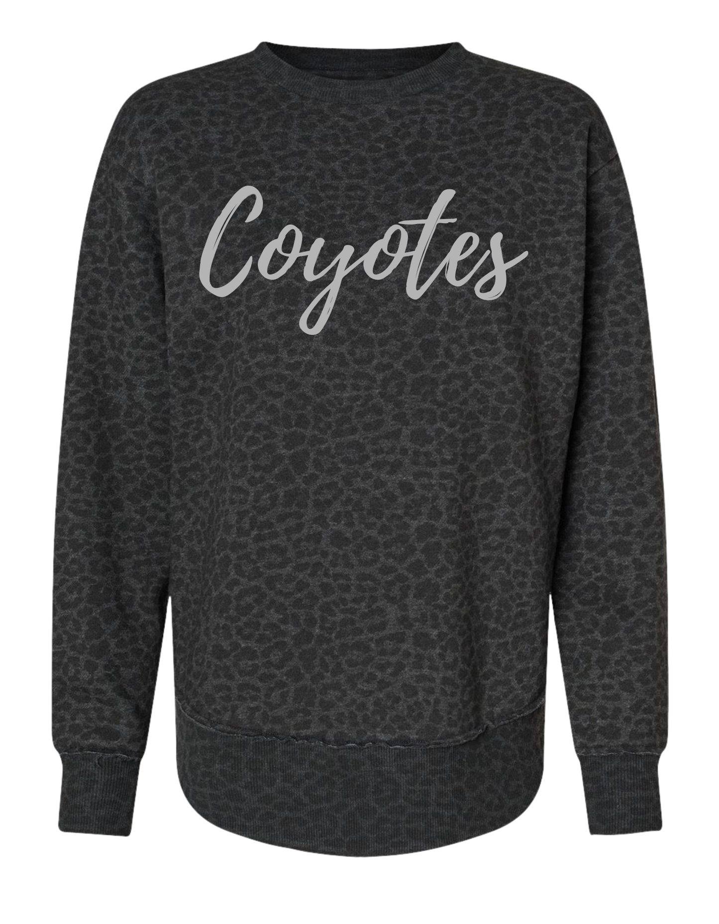 Coyotes Leopard Crewneck