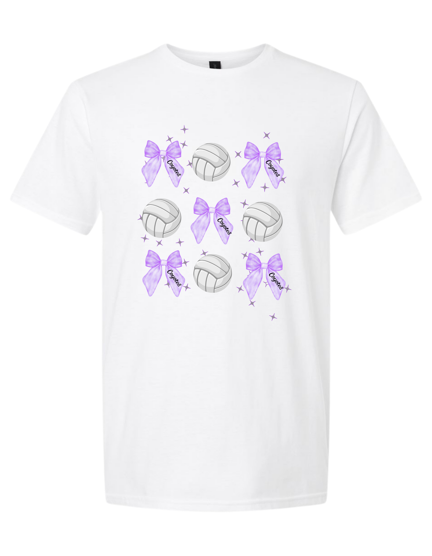 Coyotes Coquette Volleyball T-Shirt