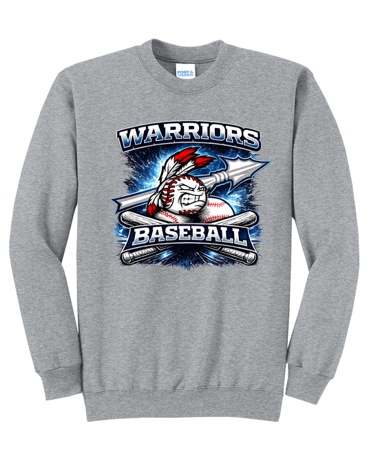 Graphic Warriors Baseball Crewneck