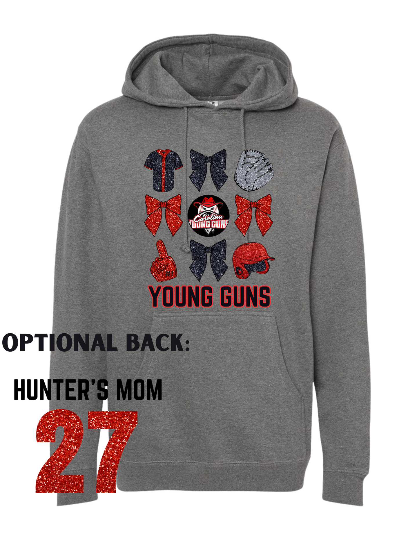 YG COQUETTE BOW - HOODIE