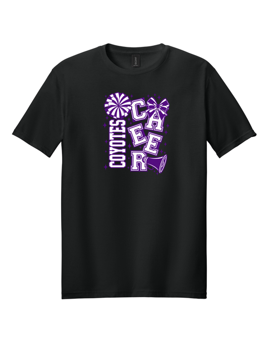 Coyotes Staggered Cheer T-Shirt