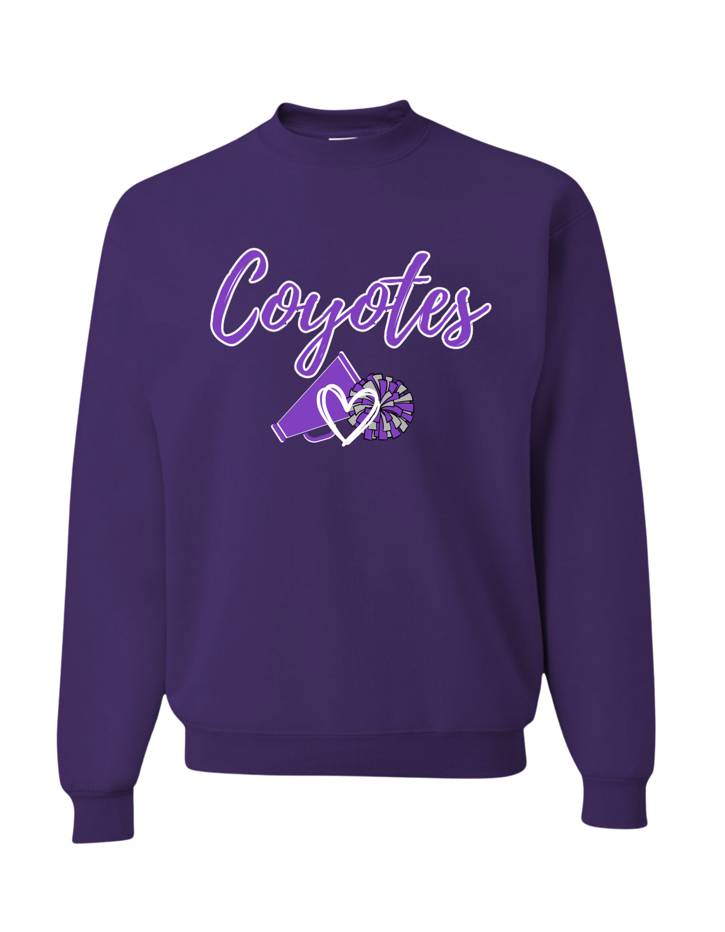 Coyotes Cheerleading Crewneck